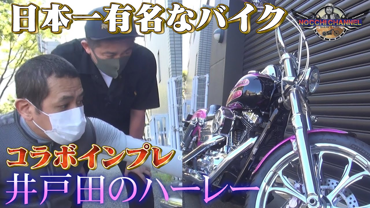 コラボ 井戸田さんの愛車 ハーレー大解剖 ソープランドピンク Tkhunt