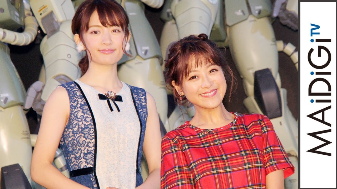 小松未可子、古谷徹と鈴木奈々にガンプラのススメ メーク用具活用テクも伝授