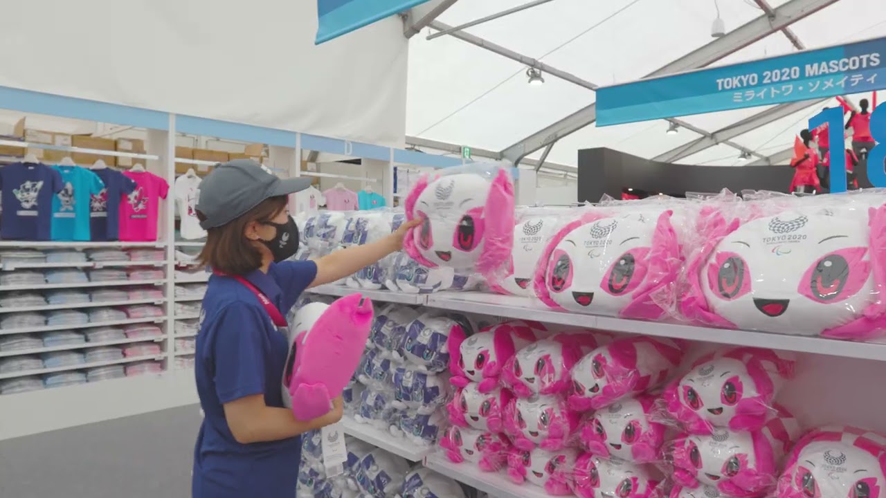#Tokyo2020 最大級オフィシャルショップができるまで #オリンピック #パラリンピック