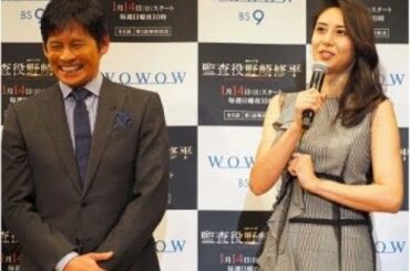 織田裕二 社会派ドラマで「顔面崩壊」を予告…松嶋菜々子と17年半ぶり共演も