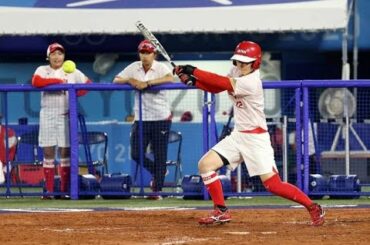 プロ野球ニュース  ソフト日本、渥美万奈たまらん! 執念ヘッスラ先制打にSNS興奮「マジ源田みたい」