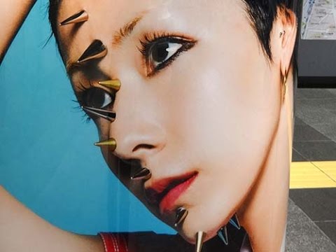 木村カエラ・森絵梨佳・渡辺謙・坂口健太郎・有村架純ほか【スライド★2016/10/19:Week42】渋谷駅(2)ビルボード広告