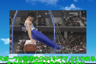2019NHKカップ体操男子あん馬馬玄和茂