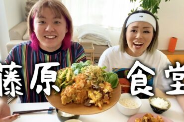 久しぶりに藤原食堂で中華を食いまくる