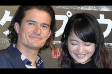 佐々木希、オーランド・ブルームに欧州行きを誘われ「ついて行きます」/映画『ケープタウン』来日記者会見