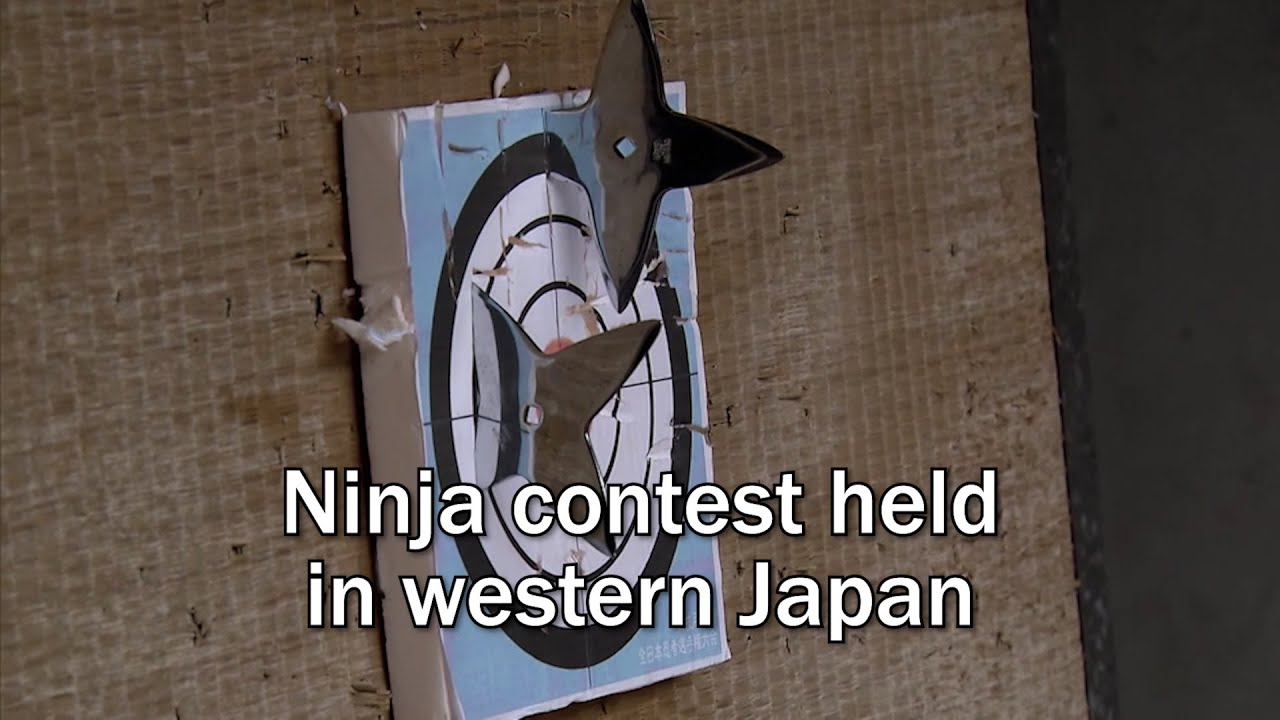 Ninja contest held in western Japan