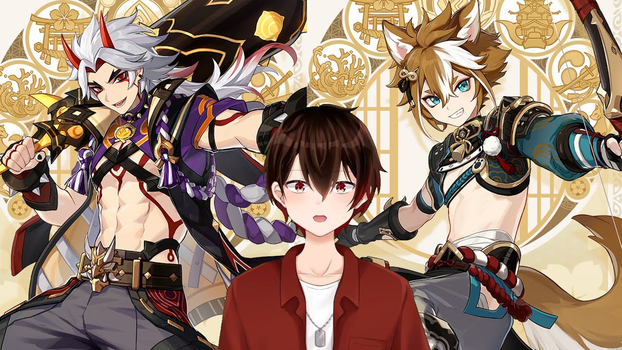 【原神】新情報パラダイス!一斗豪快、ゴローかわいい【Live】