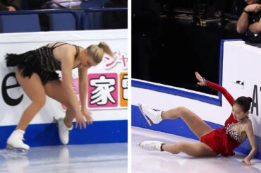 When Figure Skaters Hits Wall #3 | Falls & Fails