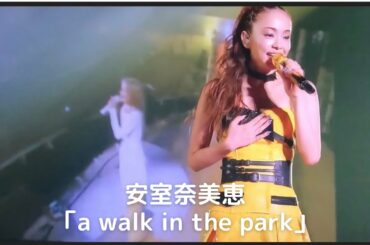 安室奈美恵 a walk in the park