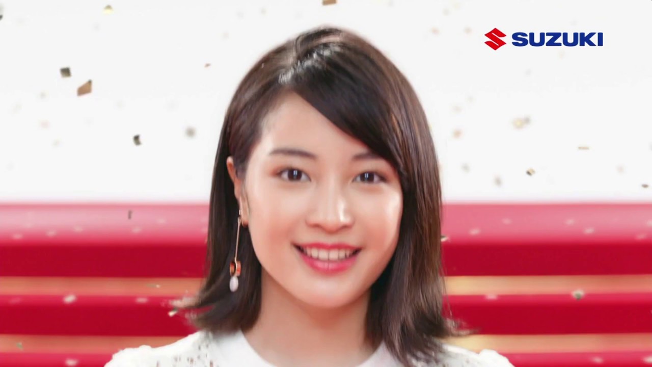 「広瀬すず」が初売り!!スズキのCM "Hirose Suzu" but handsel! Commercial of SUZUKI