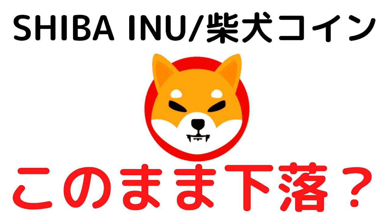 仮想通貨SHIBA INU(SHIB/柴犬コイン)が下落?今後はビットコインの上昇がポイント