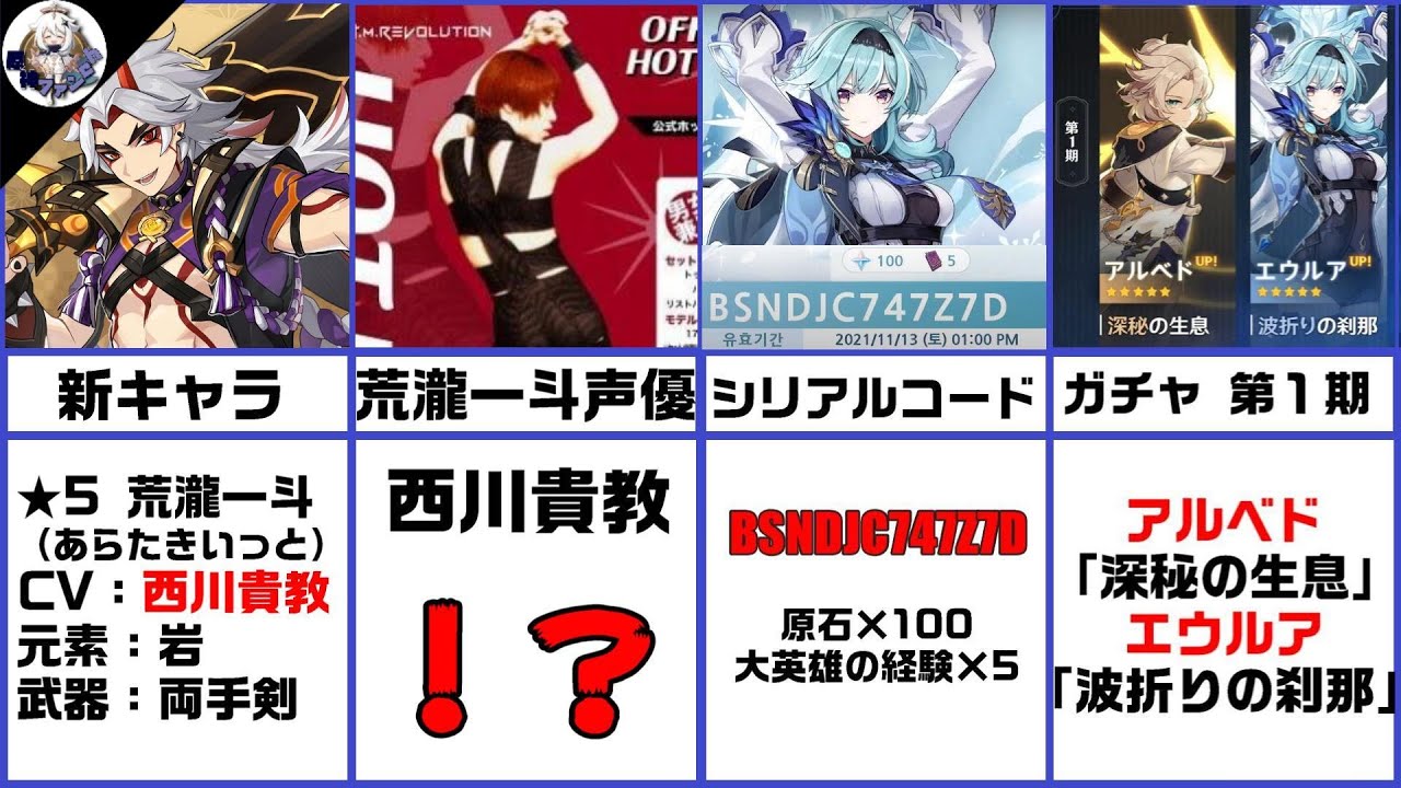 【原神】ver2.3速報!アップデート情報まとめ / 交換コードあり