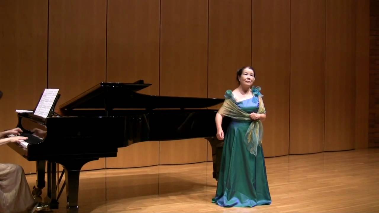 團伊玖磨「紫陽花」 / "Ajisai" by Ikuma Dan