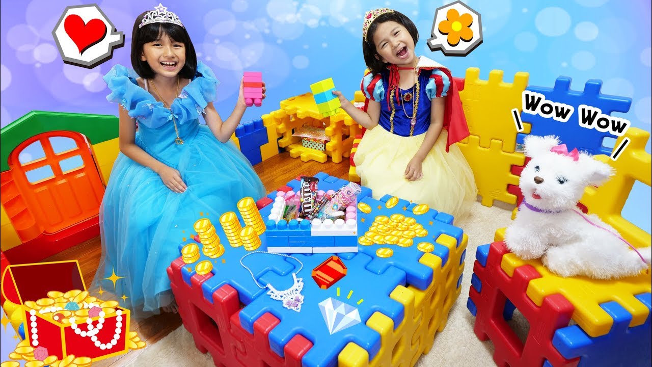 プリンセスの宝石が盗まれちゃう!?お姫様のレゴパーティ☆himawari-CH