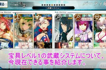 【FGO】宝具レベル1の宮本武蔵システムを研究する Miyamoto Musashi System