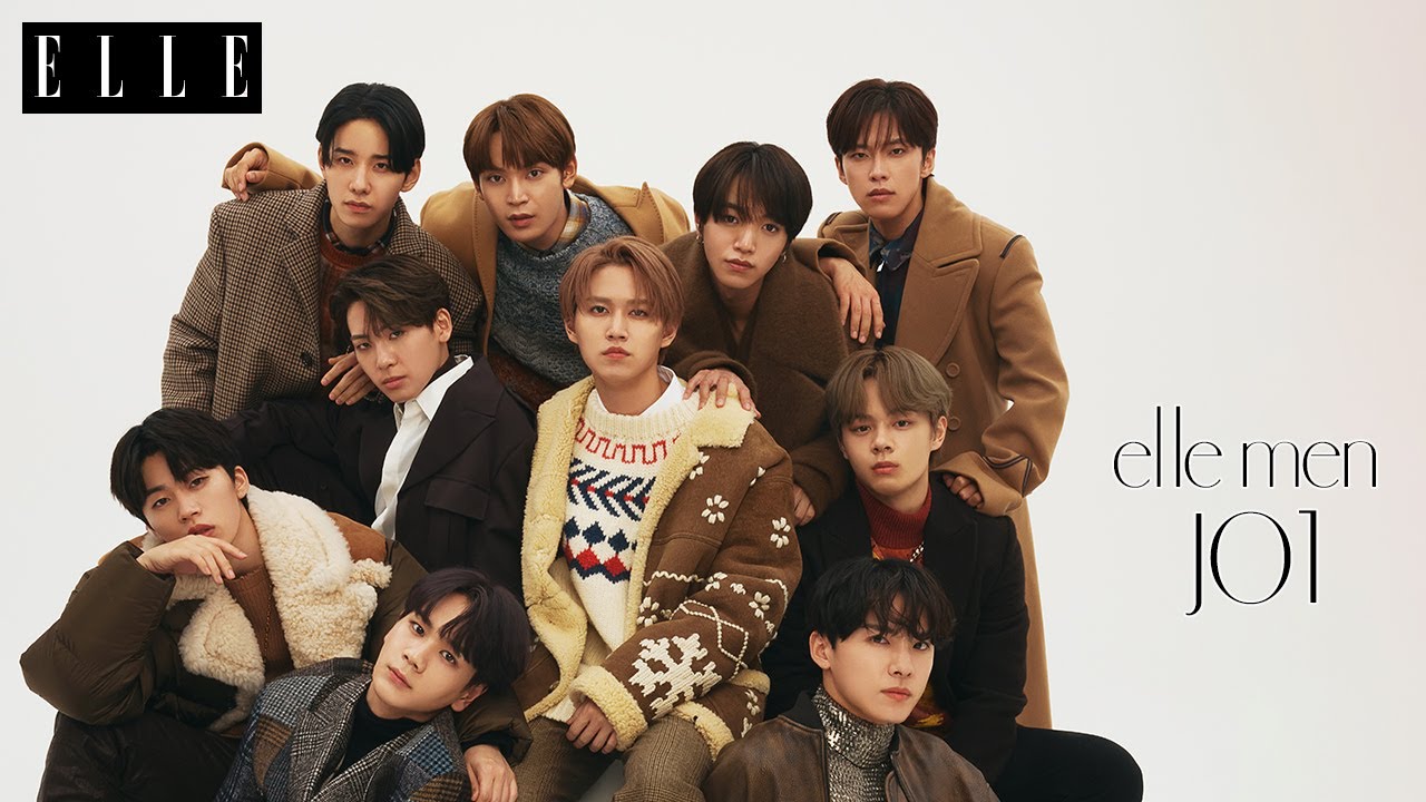 【JO1】特別版カバーで大登場!グループ愛に満ちたリレー形式のメンバー紹介|ELLEMEN| ELLE Japan