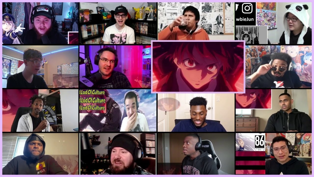 86 Eighty Six Opening 2 REACTION Mashup【OP2 86―エイティシックス】