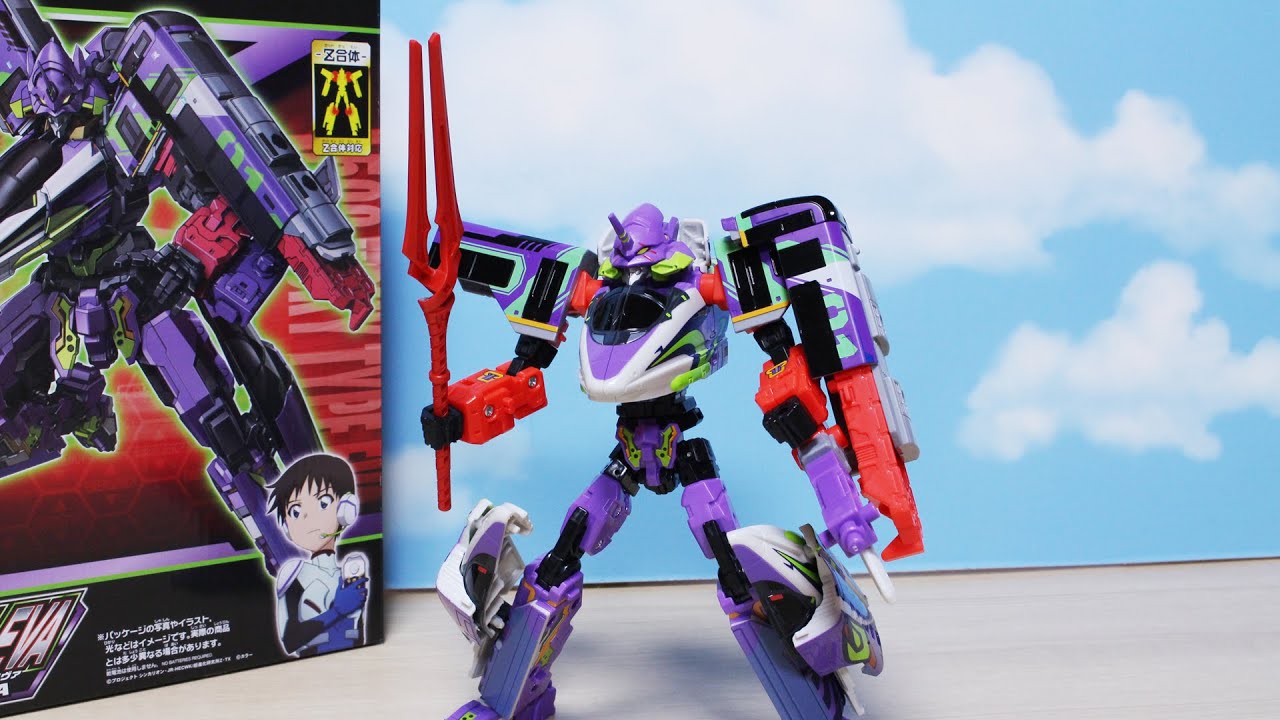 新幹線変形ロボ シンカリオンZ 500 ミュースカイ TYPE EVA 紹介動画だよ♪
