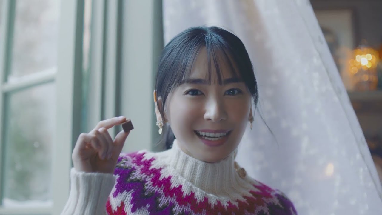 新垣結衣 明治メルティーキッス「今年も雪のようなくちどけを。」55%Ver. #short