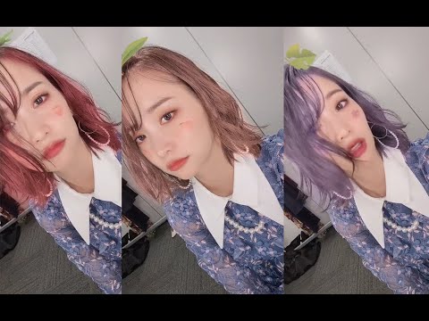 永尾まりや 髪色チェンジ