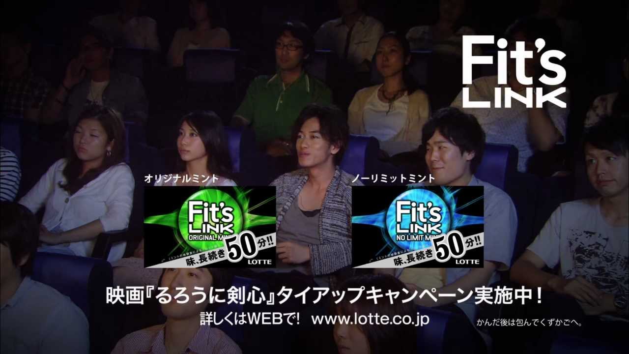 佐藤健&武井咲 『るろうに剣心』NGシーン・ロッテCM2