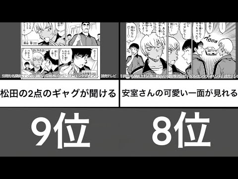 祝アニメ化!名探偵コナン警察学校編の魅力ランキング【アニメ比較】