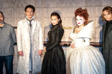 舞台「メアリ・スチュアート」キャスト会見 長谷川京子、シルビア・グラブ、三浦涼介、吉田栄作出演/ねとらぼエンタ