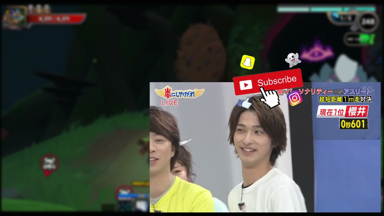 嵐 櫻井翔、横浜流星、浅田真央が1m走で対決