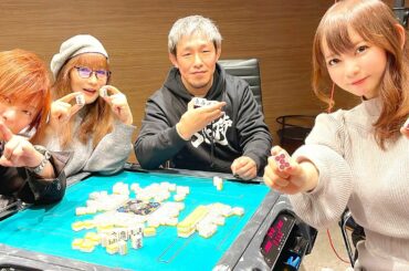YouTuber麻雀部を作りたい!母を巻き込んでリアル麻雀対決!