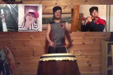 【本人公認!ポケモンOP】めざせポケモンマスター – 松本梨香【和太鼓・篠笛カバー】"Go for Pokémon Master" with Rika Matsumoto(wadaiko cover)