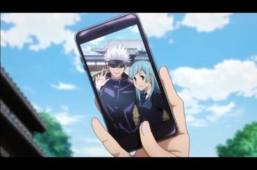 Miwa kasumi tira foto com Satoru Gojou – Jujutsu Kaisen