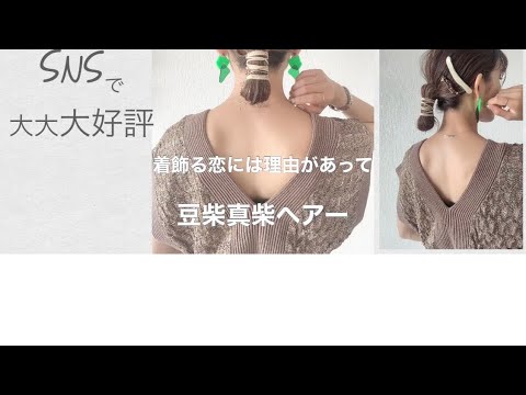 SNSで大好評!着飾る恋には理由があって〜豆柴真柴ちゃんヘア〜