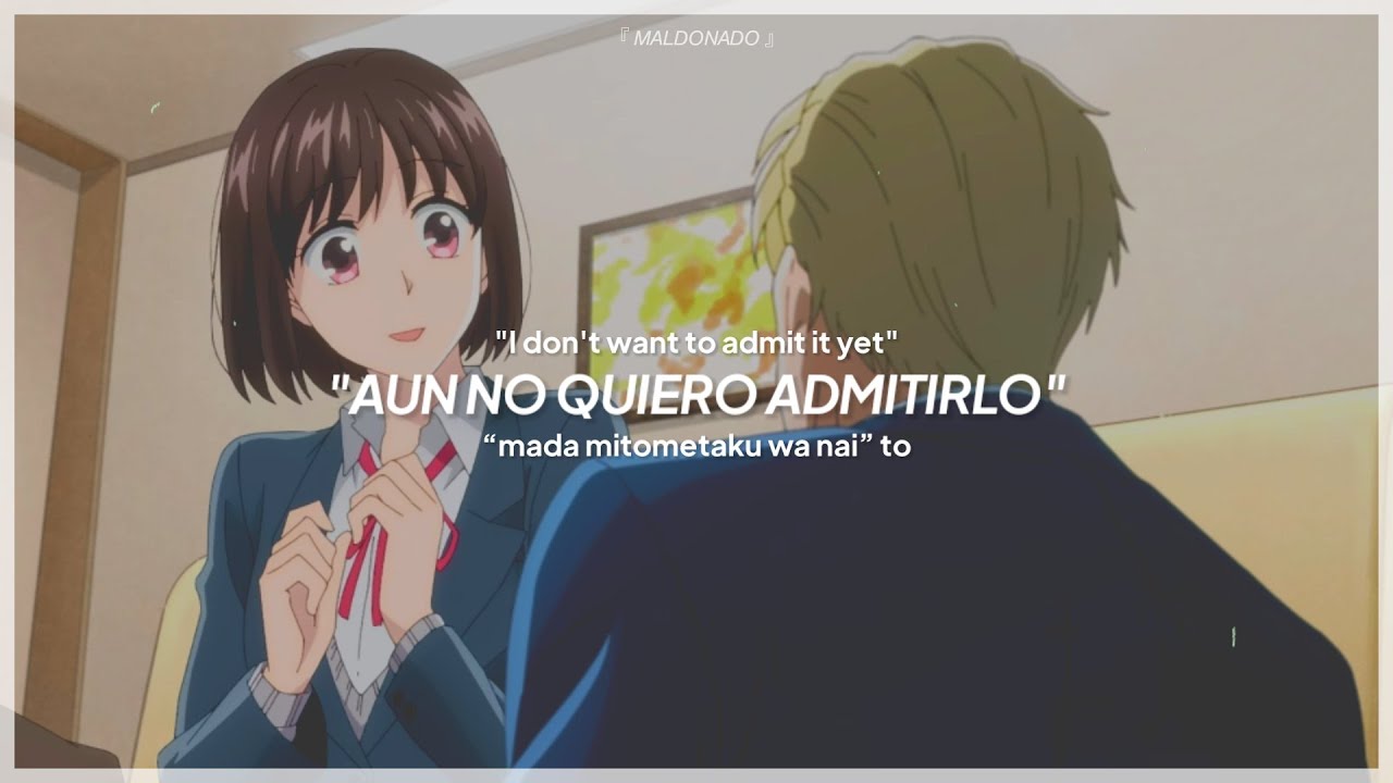 Koi to Yobu ni wa Kimochi Warui OP. Full | Monochrome City – Sub. Español – English – Romaji
