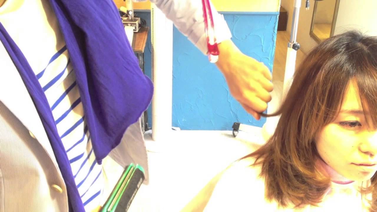 straight,blow,dry,curlshair:優木まおみ ヘアスタイリング編 ヘアアイロン×ヘアセット 札幌占い美容師