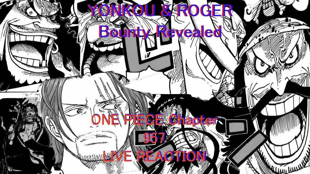 GODA WHY YOU BLESS US| ONE Piece Chapter 957 LIVE REACTION BOUNTIES REVEALED
