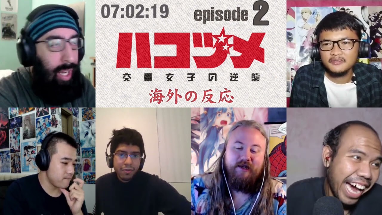 ハコヅメ~交番女子の逆襲~ 2話 海外の反応/Police in a Pod Episode 2 Reaction Mashup