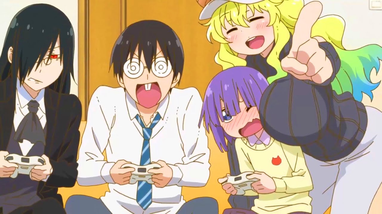 小林さんちのメイドラゴンs 4K Ultra HD ||ドラゴンガールズとクリスマスイブの投資プレイ||Kobayashi-san Chi no Maid Dragon S Funny Moments