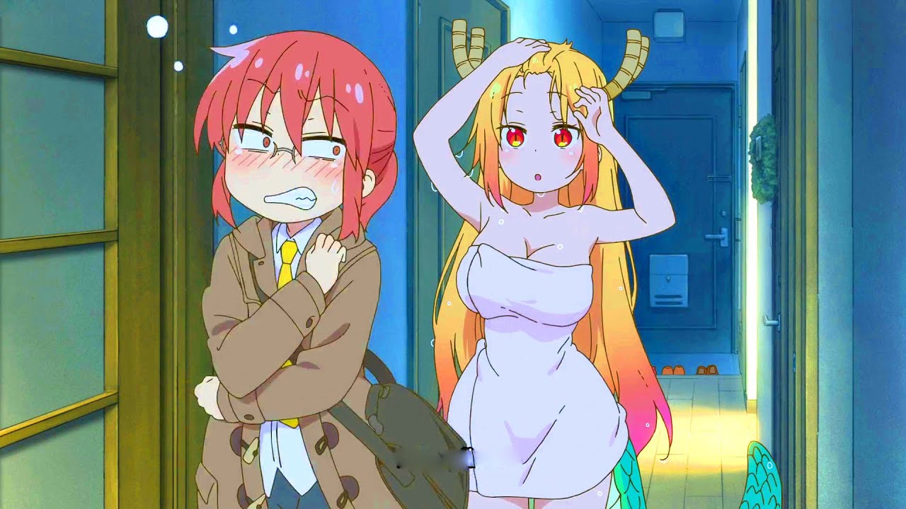 小林さんちのメイドラゴンs 4K Ultra HD || 小林体を男の子に入れ替える ||Kobayashi-san Chi no Maid Dragon S Funny Moments
