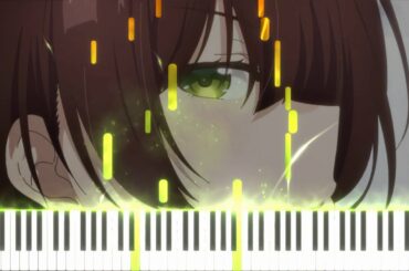 弱キャラ友崎くん Jaku Chara Tomozaki kun Episode 1 OST – Hopeful – Piano Tutorial