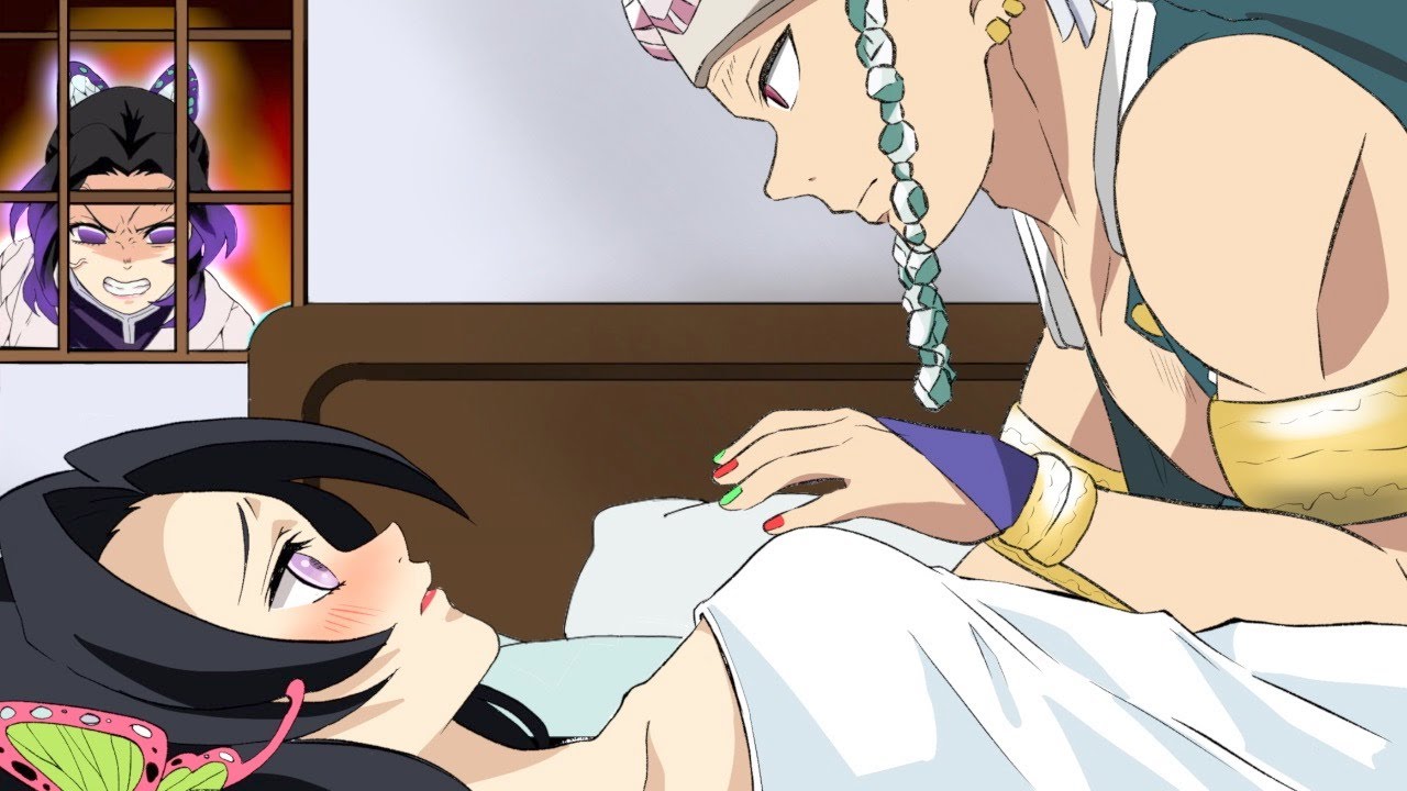 【鬼滅の刃】胡蝶カナエと恋する3秒前の引退した宇髄天元【きめつのやいば・demon slayer・귀멸의칼날・あかざ・アニメ・遊郭編・MAD・アフレコ・妓夫太郎・堕姫・童磨・宇随天元・刀鍛冶編】