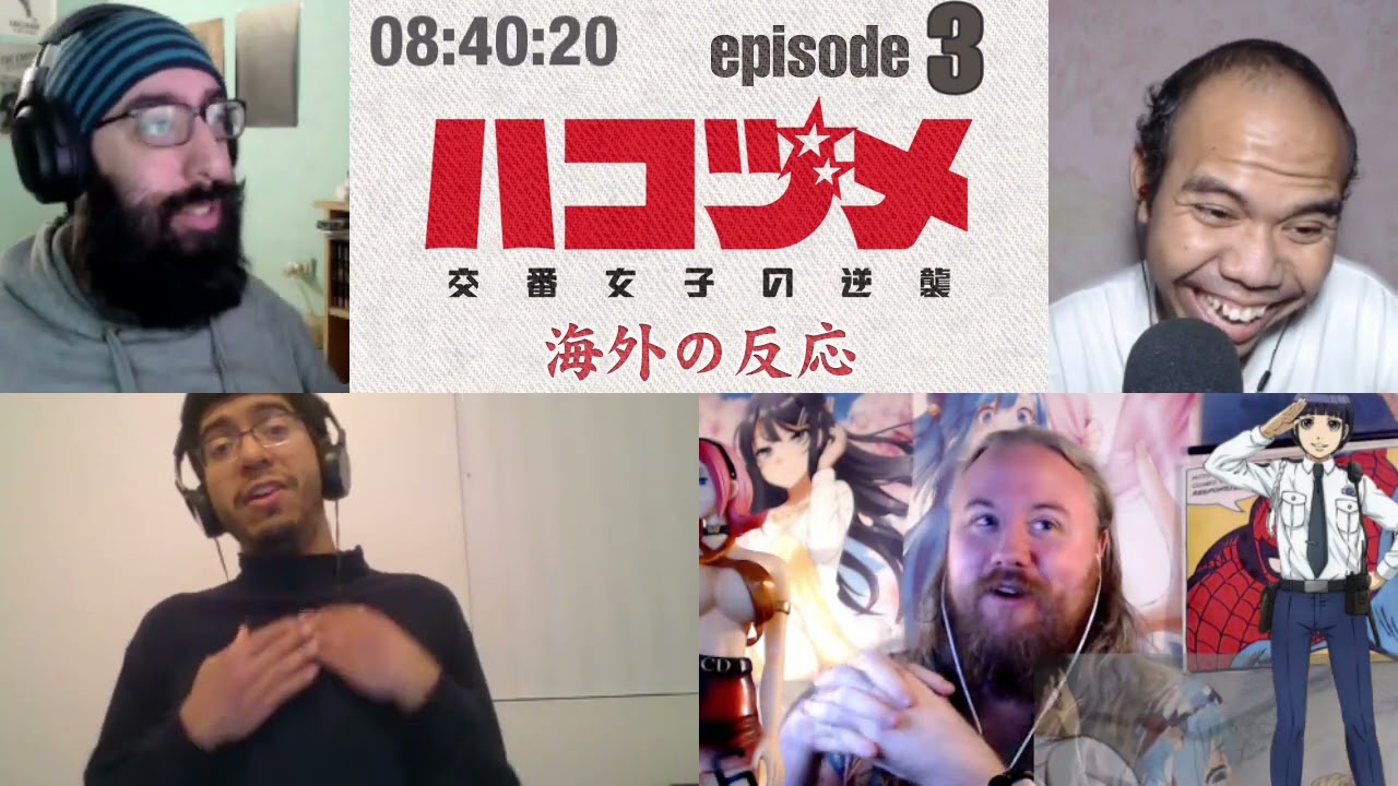 ハコヅメ~交番女子の逆襲~ 3話 海外の反応/Police in a Pod Episode 3 Reaction Mashup