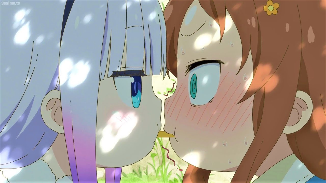 小林さんちのメイドラゴンS #6 Kanna tortures Saikawa with her cuteness