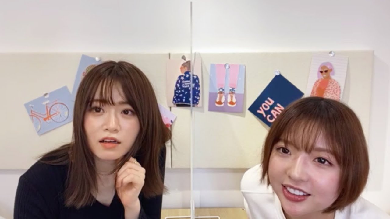 【のぎおび】乃木坂46 和田まあや×山崎怜奈 SHOWROOM 2022/03/17