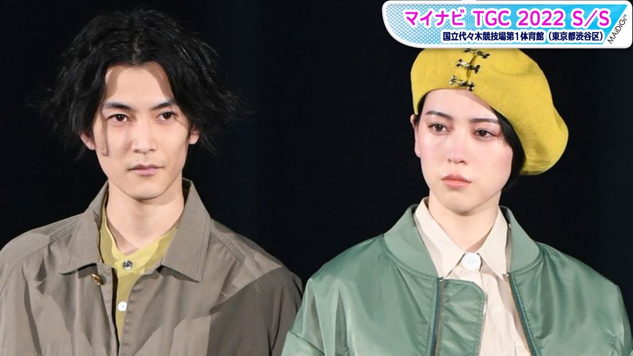 渡邊圭祐、初のTGCランウエー 三吉彩花とクールにウオーキング