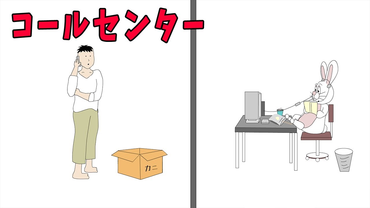 コールセンター【ずーみん ショートアニメ】違う商品が届いた時のクレーム