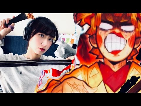 『鬼滅の刃 遊郭編』我妻善逸ぜんいつ三味線BGM / Demon Slayer OST Zenitsu Shamisen song /耳コピ【完全再現】by Komada Sayo / 駒田早代