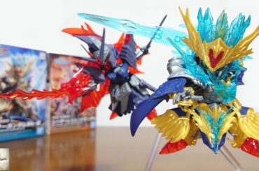 (大ボリュームのエクスカリバーを装備!ど派手なクリアエフェクトが付属!)SDW HEROES アーサーガンダムMk-III シーザーレジェンドガンダム レビュー