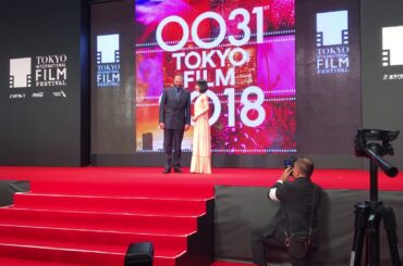 『ホワイトクロー』レイフ・ファインズ監督と松岡茉優さんの登場!第31回東京国際映画祭