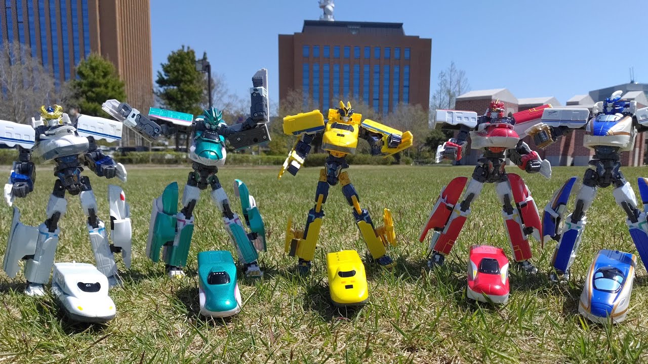 【シンカリオンZ】カラフルな新幹線と遊びます!Play with the colorful Shinkansen!#シンカリオンz #シンカリオン #新幹線