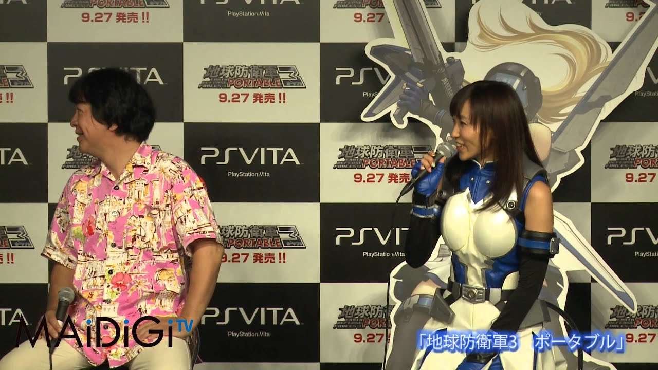 吉木りさ ミススカ役衣装で登場 「地球防衛軍3」イベント2